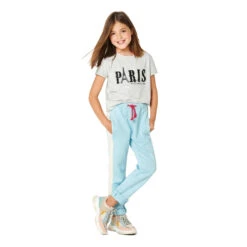 Burda Pattern X09300 Children's Jogger-Style Pants (7-14) -Sewing Supplies Store 9300 b 030