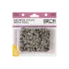 Birch Gripper Studs & Tool, Silver- 50 Set