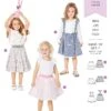 Burda Pattern 9319 Child's Pinafore Skirt