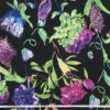 Printed Faille Fabric, Bright Floral- Width 145cm