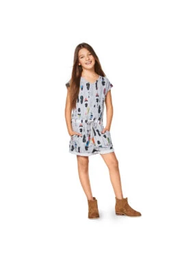 Burda Pattern 9345 (6-13) -Sewing Supplies Store 9345 b 052