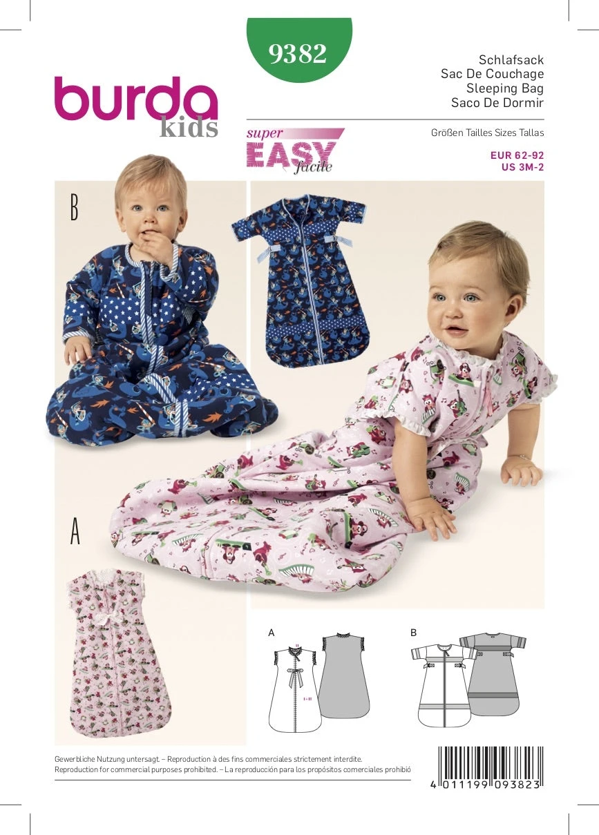 Burda Pattern 9382 (3M-2M) 7 Burda Pattern 9382 (3M-2M) - Image 7