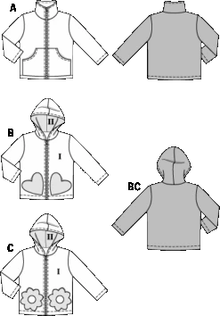 Burda Pattern 9425 (18M-7Yr) -Sewing Supplies Store 9425 m