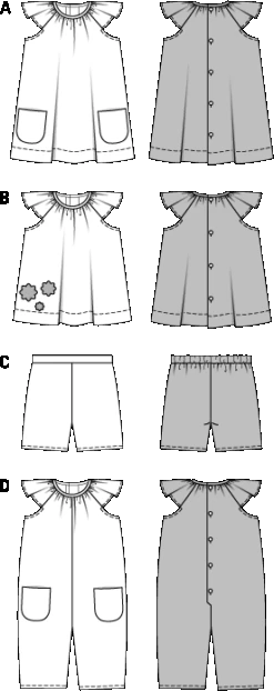 Burda Pattern 9435 (6M-3Yr) -Sewing Supplies Store 9435 m e3345598 784d 4b8d ba31 faf64f2ff81b