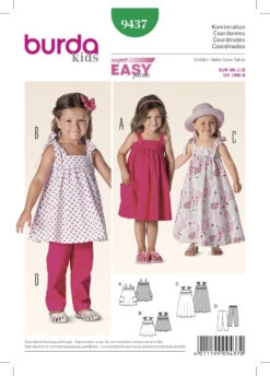 Burda Pattern 9437 (18M-6Yr)