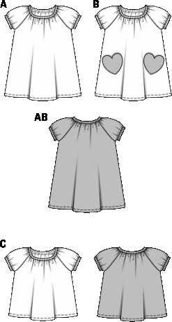 Burda Pattern 9438 (2-7) -Sewing Supplies Store 9438 m