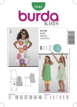 Burda Pattern 9544 (5-10)