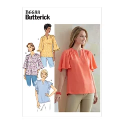 Butterick Pattern B6688 Misses Top / Vest -Sewing Supplies Store B6688