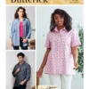 Butterick Pattern B6841 Unisex Button-Down Shirts