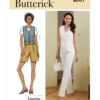 Butterick Pattern B6901 Misses' Vest, Pants And Shorts