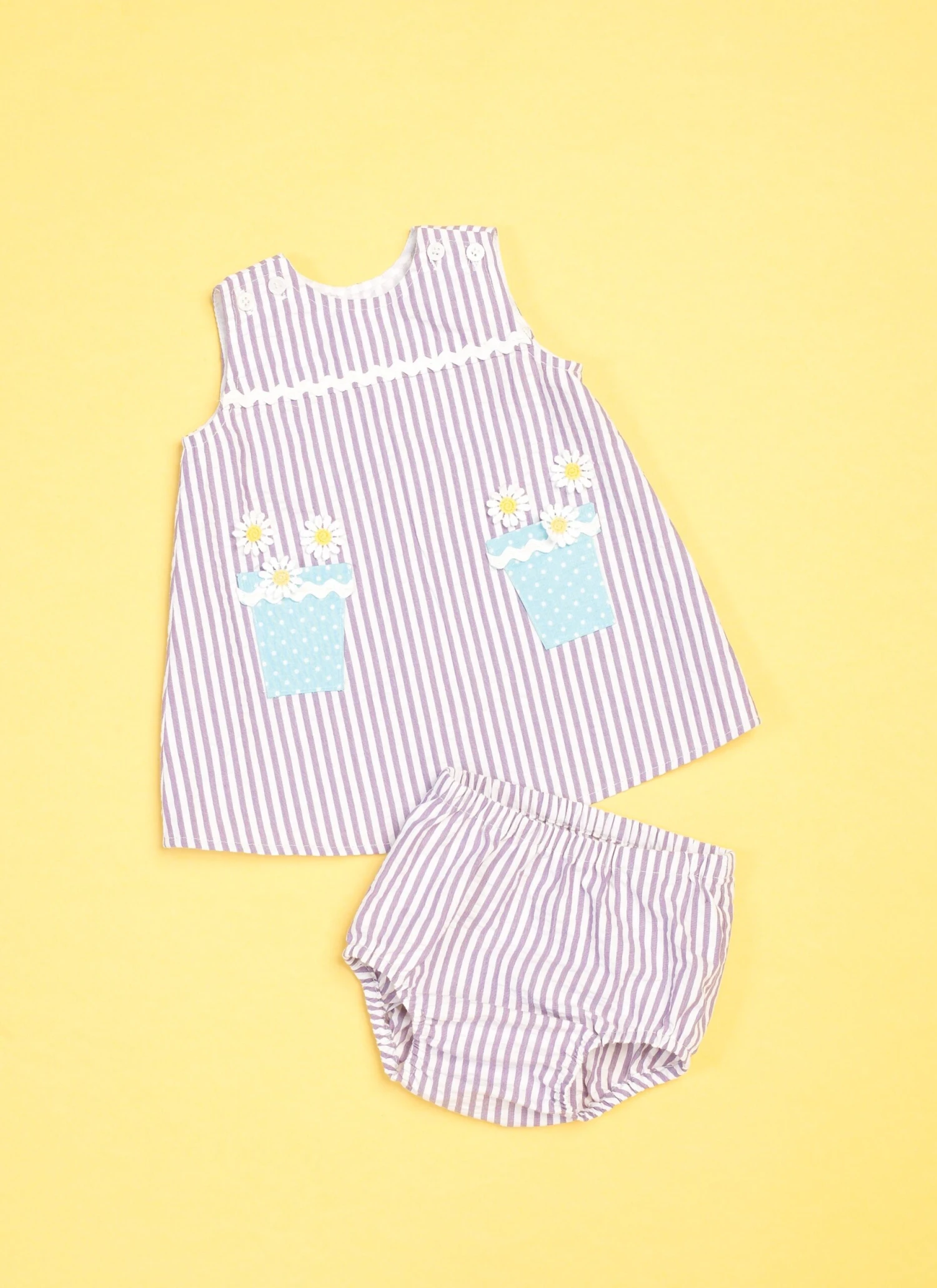 Butterick Pattern B6905 Baby Overalls, Dress And Panties 3 Butterick Pattern B6905 Baby Overalls, Dress And Panties - Image 3