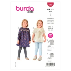 Burda Pattern 9260 Baby Dress