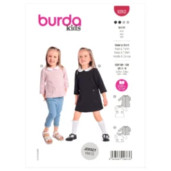 Burda Pattern 9262 Child Dress