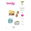 Burda Pattern 9276 Bathroom Accessories