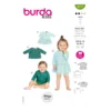 Burda Pattern 9277 Babies' Top And Dress