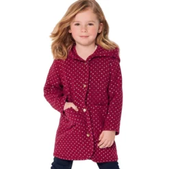 Burda Pattern 9289 Children's Coat – Jacket – Hood -Sewing Supplies Store BUR9289 product hires 01 scaled
