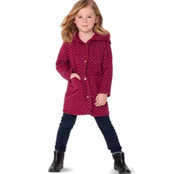 Burda Pattern 9289 Children's Coat – Jacket – Hood -Sewing Supplies Store BUR9289 product hires 03 scaled