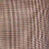 Check Suiting Fabric, Small Check Brown- 145cm