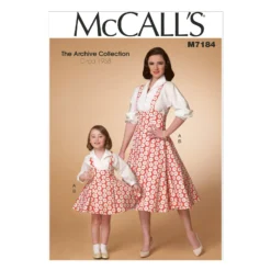 McCall's Pattern M7184 Misses'/Children's/Girls' Top And Jumper