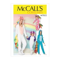 McCall's Pattern M7852 Miss/Children's/Girls' Costume