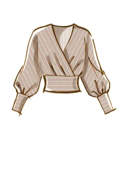 McCall's Pattern M8145 Misses' Tops -Sewing Supplies Store M8145 hires 03 scaled