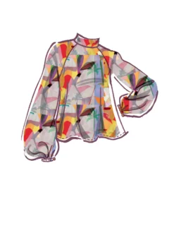 McCall's Pattern M8147 Misses' Tops -Sewing Supplies Store M8147 03 scaled