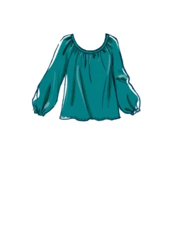 McCall's Pattern M8256 Misses' Tops -Sewing Supplies Store M8256 product hires 03 scaled