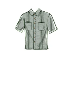 McCall's Pattern M8263 Unisex Shirts & Hat -Sewing Supplies Store M8263 product hires 02 scaled