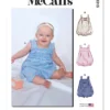 McCall's Pattern 8315 Infants' Rompers