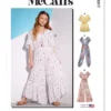McCall's Pattern 8317 Girls Romper & Jumpsuits
