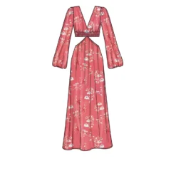 Newlook Pattern 6729 Misses' Dress, Top And Skirt 11 Newlook Pattern 6729 Misses' Dress, Top And Skirt -Sewing Supplies Store N6729 product hires 04 scaled