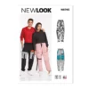 Newlook Pattern Un6745 Men's And Misses' Cargo Pants