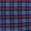 Printed Flannelette Fabric, Navy Check-108cm Width