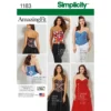 Simplicity Pattern 1183 Women's And Plus Size Corsets