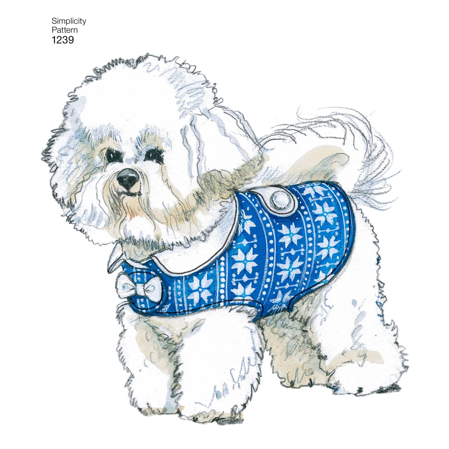Simplicity Pattern 1239 Dog Coats In Three Sizes 7 Simplicity Pattern 1239 Dog Coats In Three Sizes - Image 7