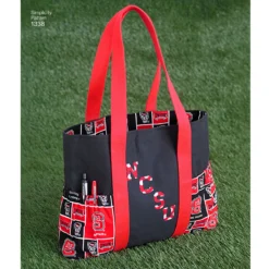 Simplicity Pattern 1338 OS Tote Bags In Three Sizes, Backpack And Coin Purse -Sewing Supplies Store S1338 product hires 03 scaled