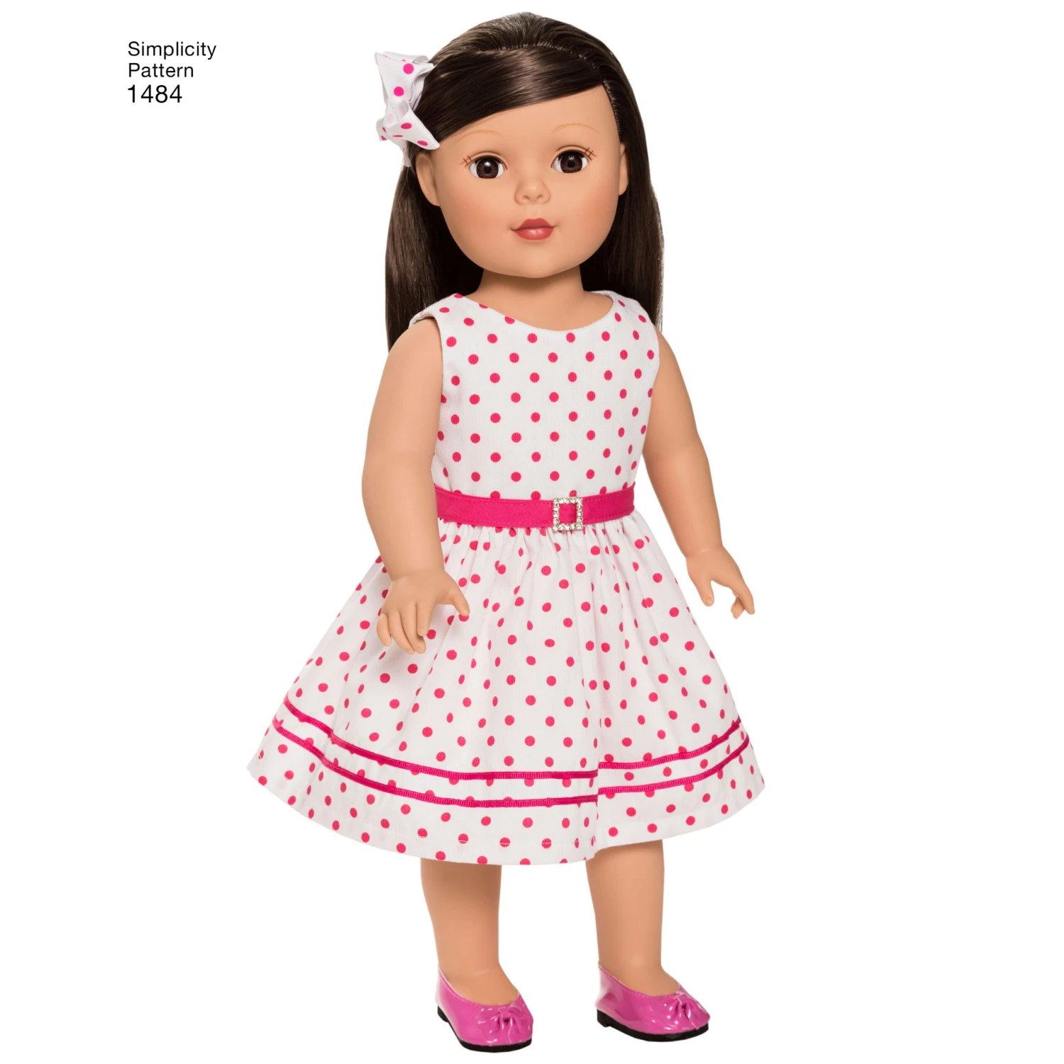 Simplicity Pattern 1484 OS 18" Doll Clothes 5 Simplicity Pattern 1484 OS 18" Doll Clothes - Image 5