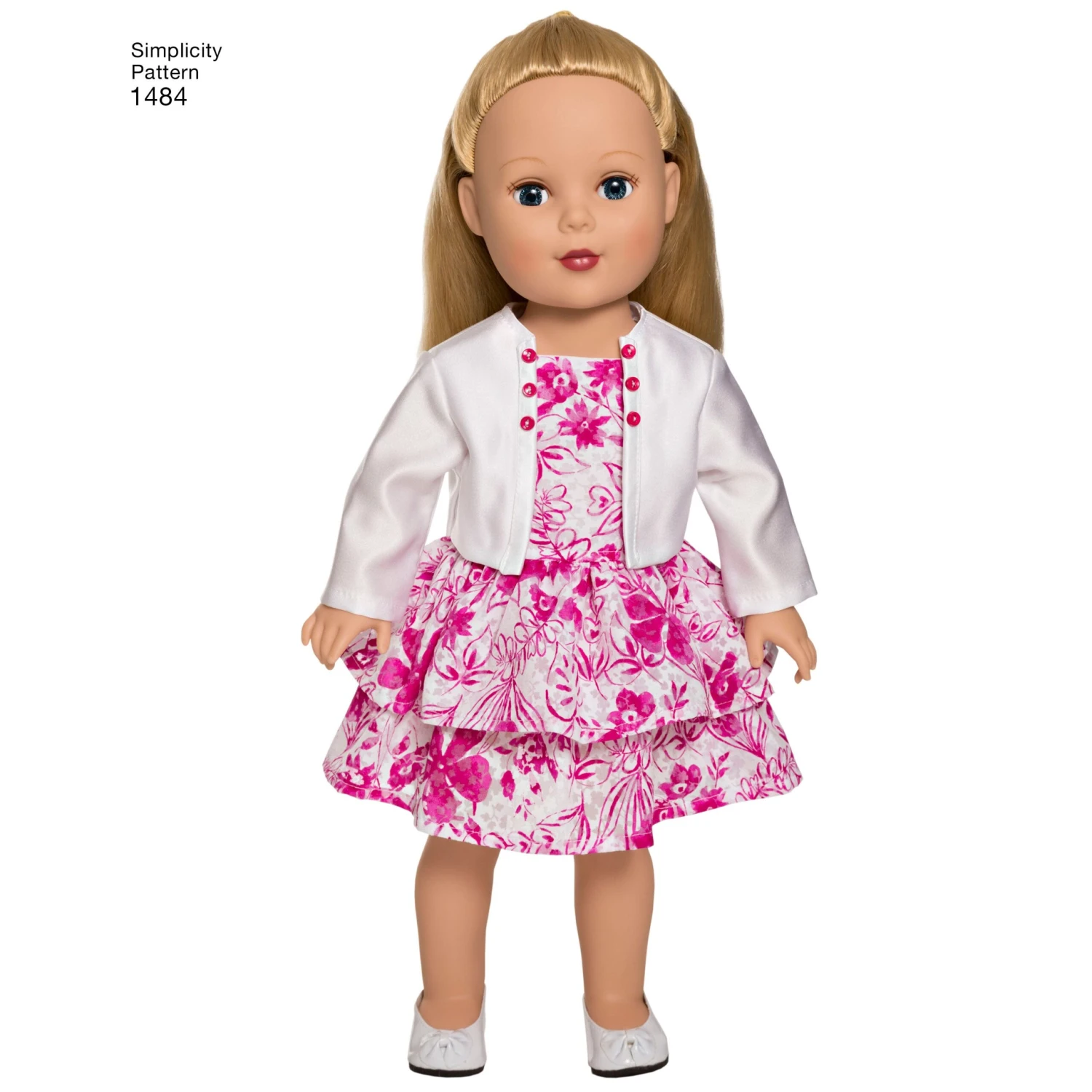 Simplicity Pattern 1484 OS 18" Doll Clothes 7 Simplicity Pattern 1484 OS 18" Doll Clothes - Image 7