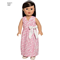 Simplicity Pattern 1484 OS 18" Doll Clothes 16 Simplicity Pattern 1484 OS 18" Doll Clothes -Sewing Supplies Store S1484 product hires 07 scaled