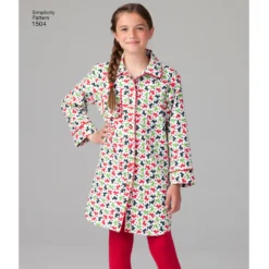 Simplicity Pattern 1504 Child's, Teens' And Adults' Loungewear -Sewing Supplies Store S1504 product hires 03 scaled