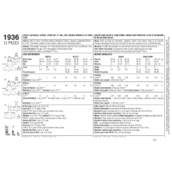 Simplicity Pattern 1936 Child's & Women's Aprons 9 Simplicity Pattern 1936 Child's & Women's Aprons -Sewing Supplies Store S1936 envelope back scaled