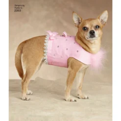 Simplicity Pattern 2393 Dog Clothes -Sewing Supplies Store S2393 product hires 02 scaled