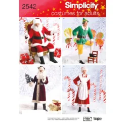 Simplicity Pattern 2542 Adult Costumes