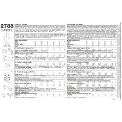 Simplicity Pattern 2788 Toddler Costumes 13 Simplicity Pattern 2788 Toddler Costumes -Sewing Supplies Store S2788 envelope back scaled
