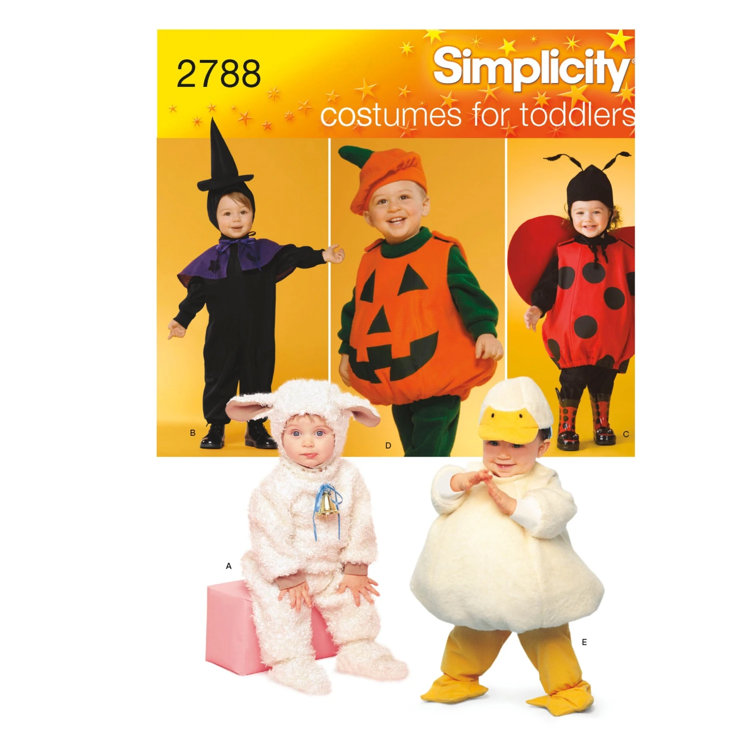 Simplicity Pattern 2788 Toddler Costumes 1 Simplicity Pattern 2788 Toddler Costumes
