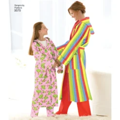 Simplicity Pattern 3575 Women's/Men/Child Sleepwear -Sewing Supplies Store S3575 product hires 04 scaled