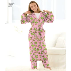 Simplicity Pattern 3575 Women's/Men/Child Sleepwear -Sewing Supplies Store S3575 product hires 05 scaled