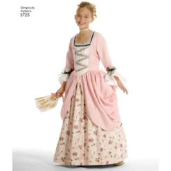 Simplicity Pattern 3725 Child & Girl Costumes -Sewing Supplies Store S3725 product hires 02 scaled