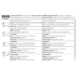 Simplicity Pattern 3939 Crafts 11 Simplicity Pattern 3939 Crafts -Sewing Supplies Store S3939 envelope back scaled