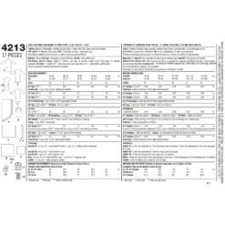 Simplicity Pattern 4213 Adult Costumes 17 Simplicity Pattern 4213 Adult Costumes -Sewing Supplies Store S4213 envelope back scaled